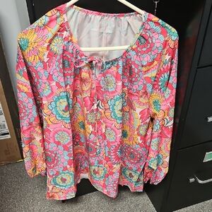 Floral Multicolor Women's Top